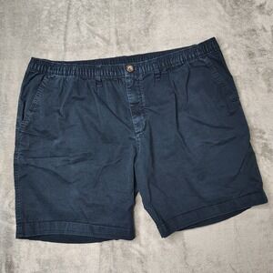 Chubbies The‎ Khakinators Shorts Mens 2XL Navy Blue Chino Originals Stretch